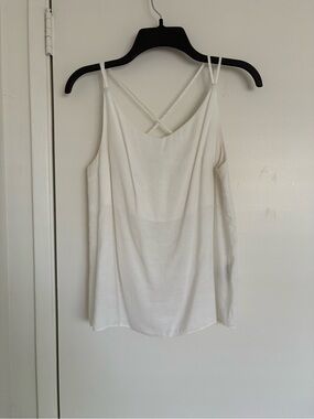 SPAO Classic White Women's Cami Tank Top